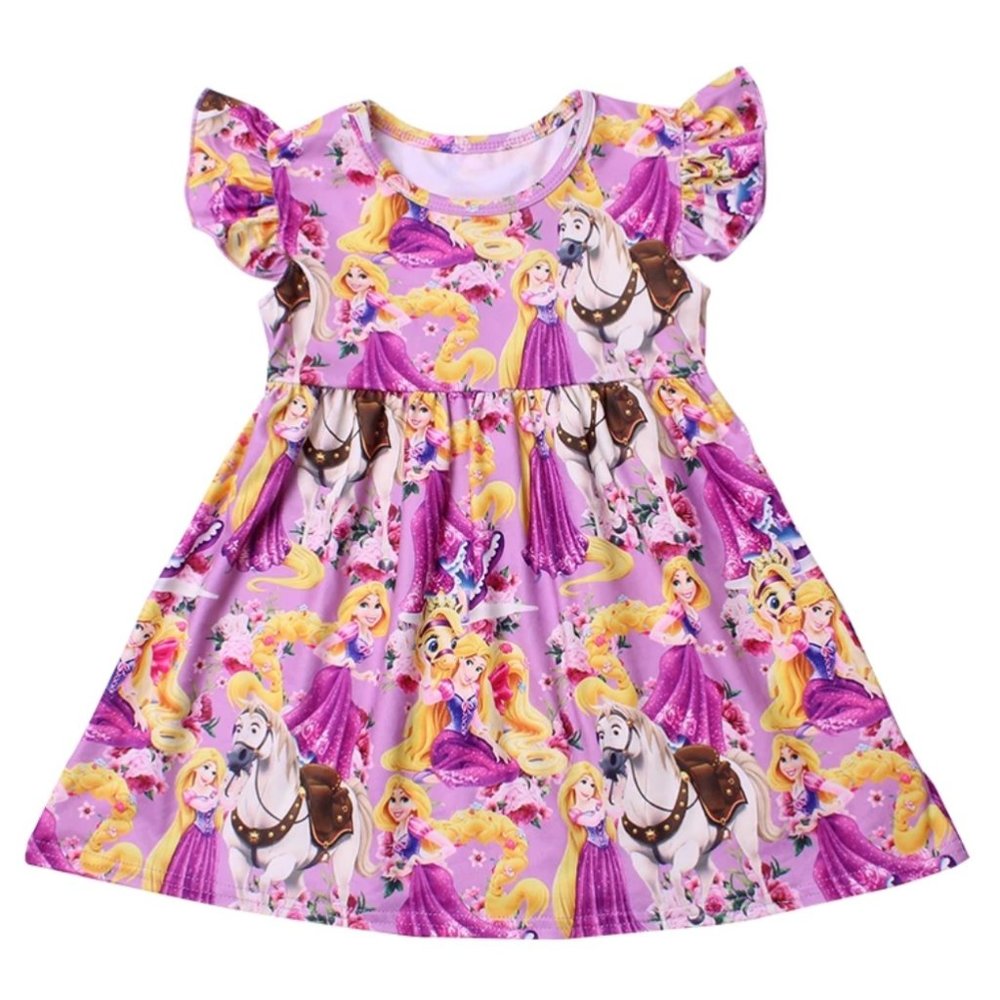 Girls Boutique Rapunzel dress   (NEW)